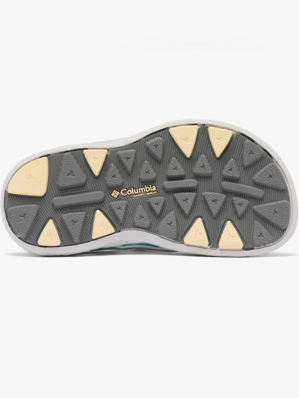 Columbia Techsun Girls Kids Aqua Teal Velcro Sport Sandals NWT Size 8